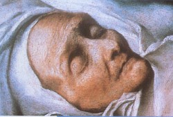 Moretto, Angela Merici auf dem Totenbett